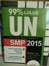 Image of 99% Lulus UN SMP 2015