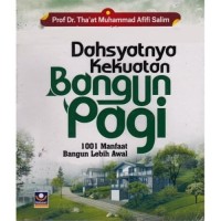 Image of Dahsyatnya Kekuatan Bangun Pagi