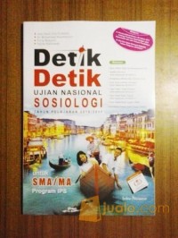Image of Detik-detik Ujian Nasional Sosiologi Untuk SMA/MA Program IPS