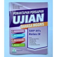Image of Pemantapan Persiapan Ujian Bahasa Inggris SMP/MTs Kelas IX