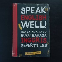 Image of Speak English Well!