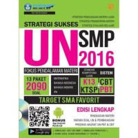 Image of Strategi Sukses UN SMP 2016