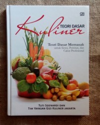 Image of Teori Dasar Kuliner