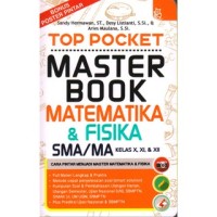 Image of Top Pocket Master Book Matematika & Fisika SMA/MA Kelas X, XI, & XII